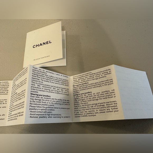 Authentic Chanel Care Card - Available until Nov 15th - Picture 3 of 9